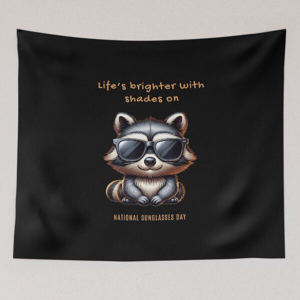 Item preview, Life is brighter with shades on - National Sunglasses Day designed and sold by Pflugart.