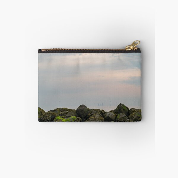 Item preview, The drilling platform and wind farm at Rhos-on-Sea. designed and sold by RobThorley.