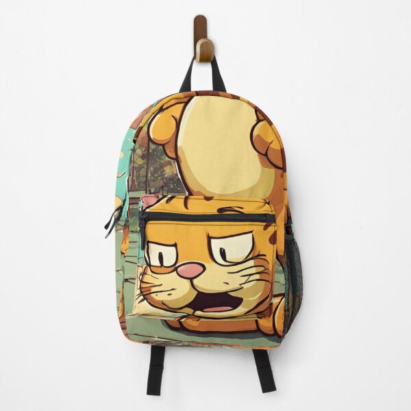 Item preview, A red cat walks down the street designed and sold by Purpleflex.
