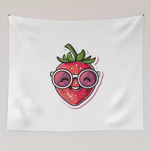 Item preview, Strawberry Glasses  designed and sold by NicolasGlowArt.