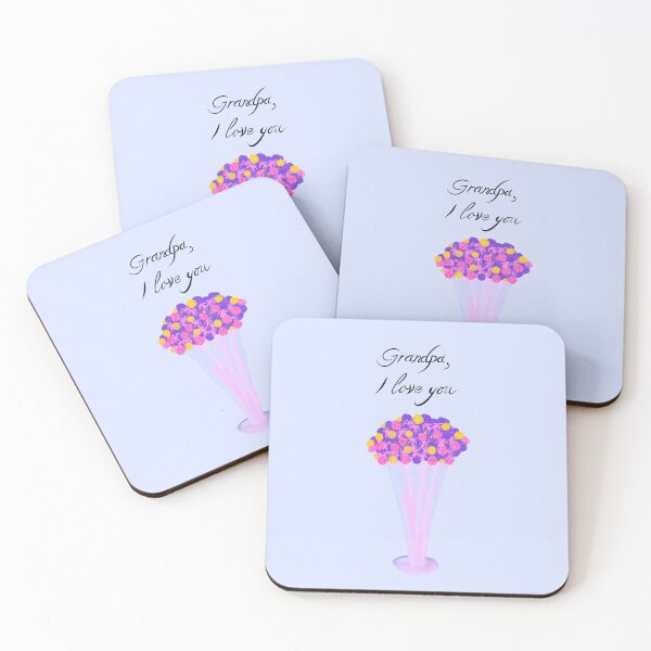 Item preview, 'Abuelo, te amo' jarrón de flores designed and sold by ndwimf.