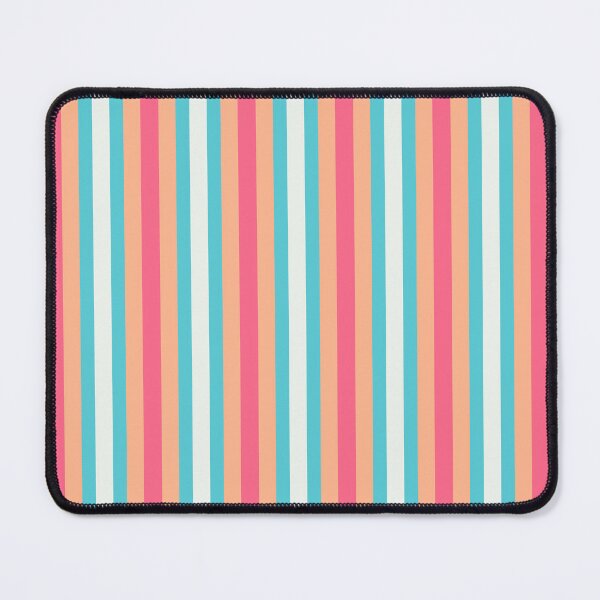 Item preview, Geometric Sunset on Sea Bright Colorful Vertical Stripes designed and sold by Triplicate Limited.