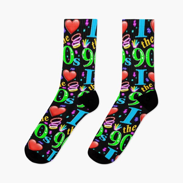 Item preview, The top 10 best 1990s night retro vintage Bright colors nineties party I love the 90s clothing for  women and men designed and sold by Artonmytee.