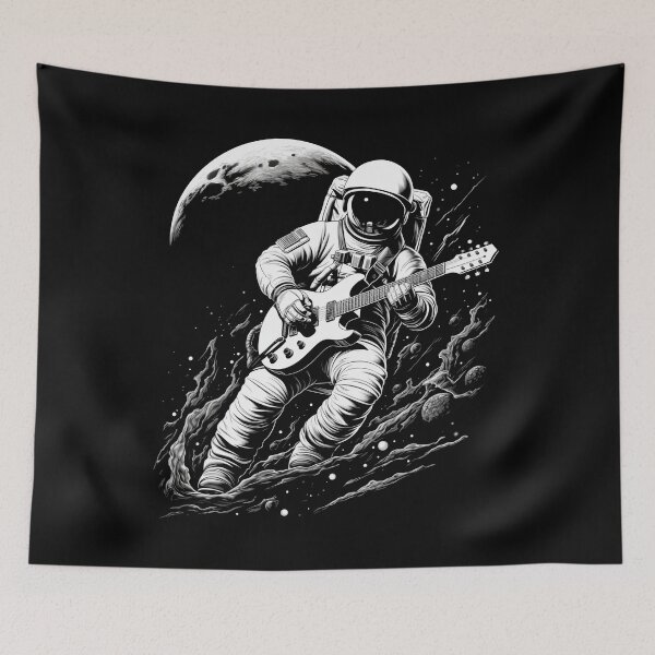 Item preview, Astronaut Rock Music Guitarist designed and sold by DerSenat.