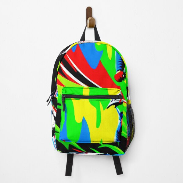 Item preview, Rainbow Trails: Multi-Coloured Biking Design designed and sold by GrizzlyCollective.