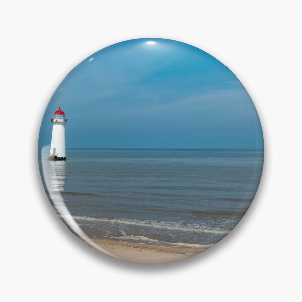 Artikelvorschau, Leuchtturm Point of Ayr am Strand von Talacre, Wales entworfen und verkauft von RobThorley.