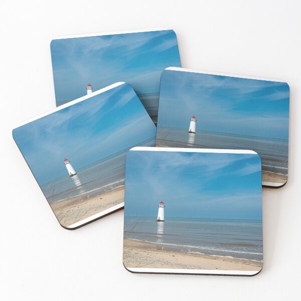 Item preview, Point of Ayr Lighthouse at Talacre beach Wales designed and sold by RobThorley.