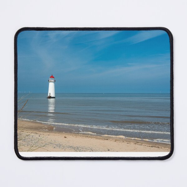 Item preview, Point of Ayr Lighthouse at Talacre beach Wales designed and sold by RobThorley.