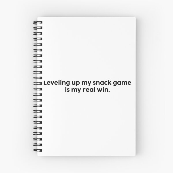 Item preview, Leveling up my snack game is my real win. designed and sold by onicaras.