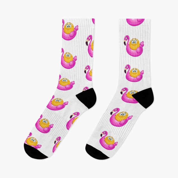 Item preview, Emoticon in Inflatable Flamingo designed and sold by Yael Weiss.