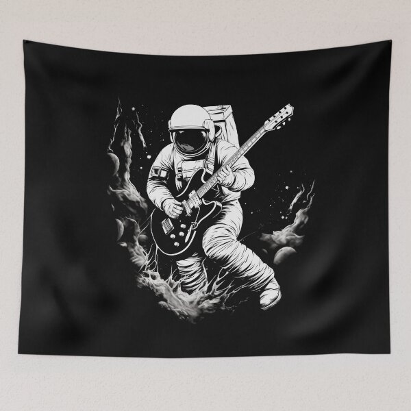 Item preview, Astronaut Rock Music Guitarist designed and sold by DerSenat.