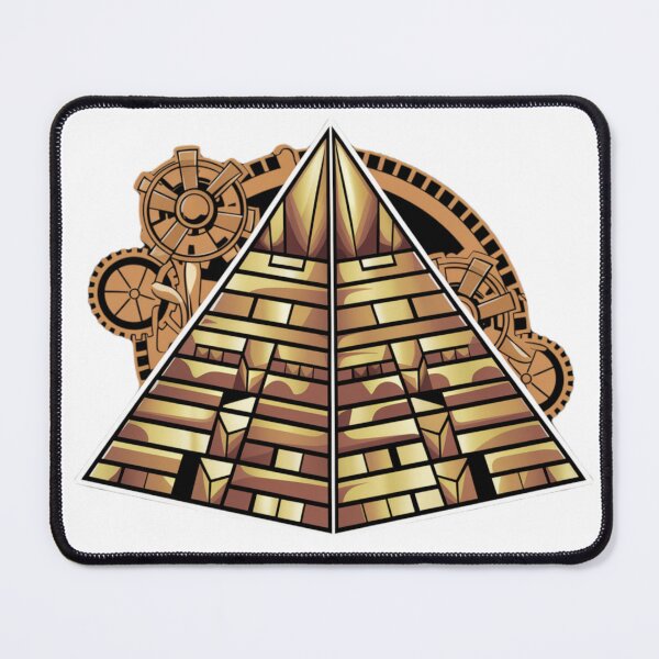 Aperçu de l'œuvre Pyramides égyptiennes, pour les fans des pyramides. créée et vendue par GlassMisst.