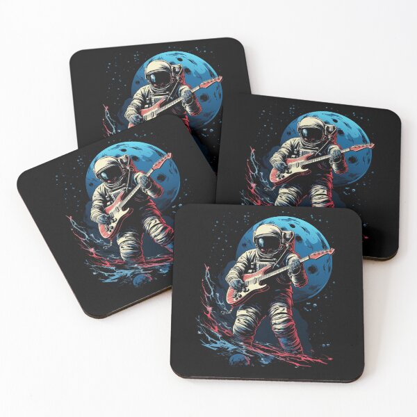 Item preview, Astronaut Rock Music Guitarist designed and sold by DerSenat.