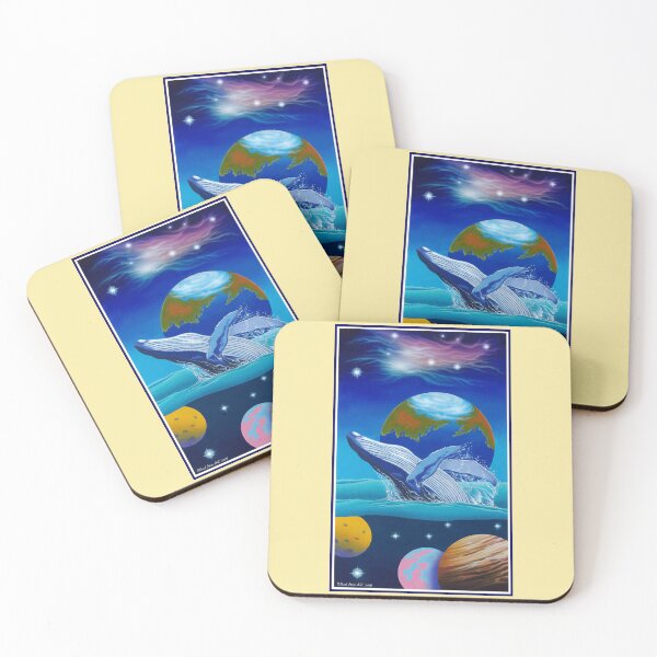 Item preview, Cosmic Breaching Whale, 2 designed and sold by speedlineart.