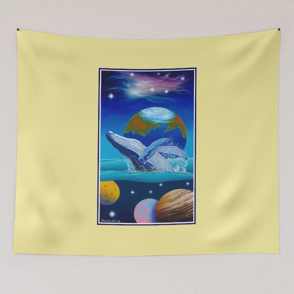 Item preview, Cosmic Breaching Whale, 2 designed and sold by speedlineart.