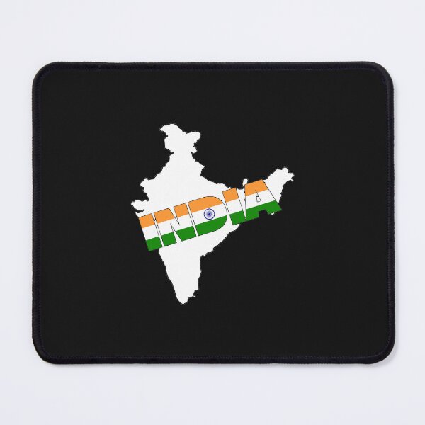 Item preview, India Flag Map  designed and sold by AnimalsDH305.