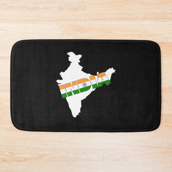 Item preview, India Flag Map  designed and sold by AnimalsDH305.