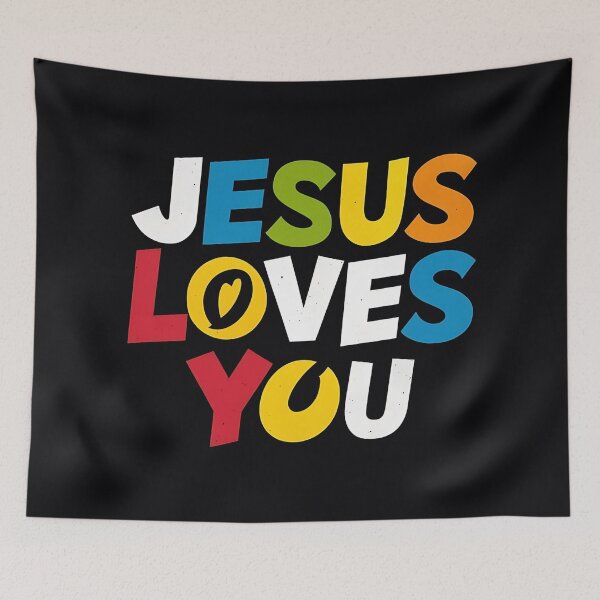 Item preview, Jesus loves you  designed and sold by EternalRock.