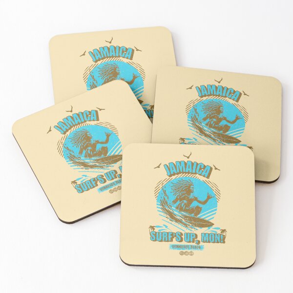 Item preview, Jamaica Surfs Up Mon! designed and sold by SavvyEarth.
