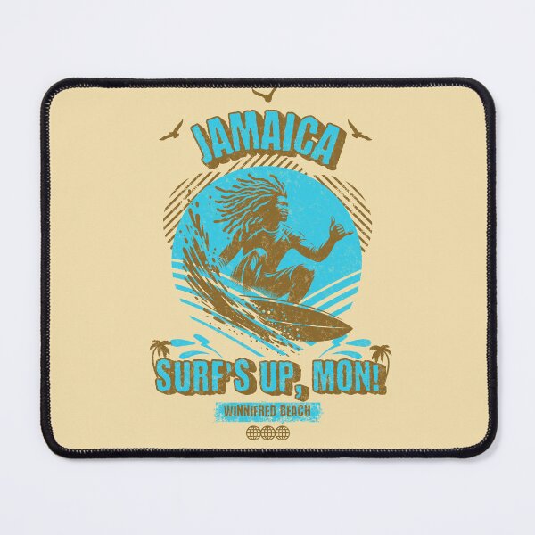 Item preview, Jamaica Surfs Up Mon! designed and sold by SavvyEarth.