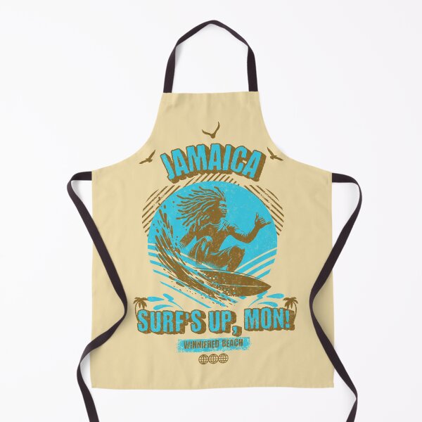Item preview, Jamaica Surfs Up Mon! designed and sold by SavvyEarth.