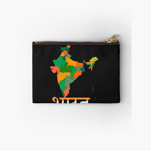 Item preview, India Flag Map  designed and sold by AnimalsDH305.