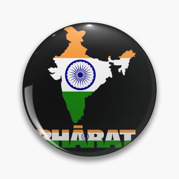 Item preview, India Flag Map  designed and sold by AnimalsDH305.