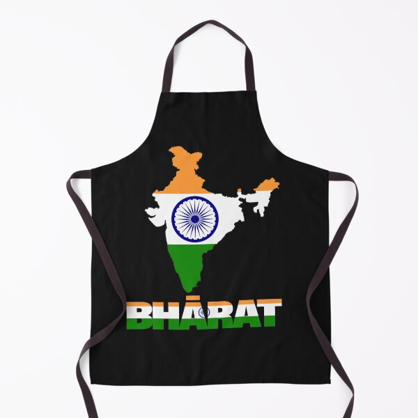 Item preview, India Flag Map designed and sold by AnimalsDH305.