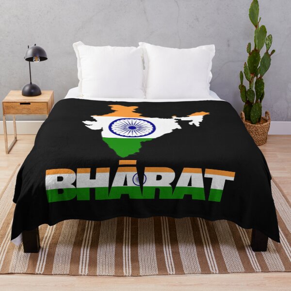 Item preview, India Flag Map  designed and sold by AnimalsDH305.