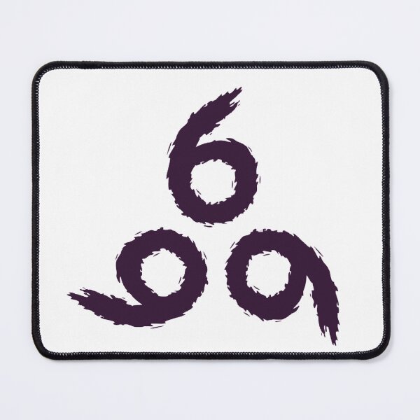 Item preview, 666, Triskelion, number of the beast 2 designed and sold by Numbers-Art.