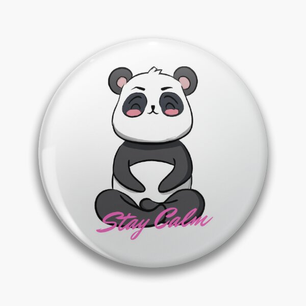 Item preview, Meditating Panda designed and sold by BalletVioletta.