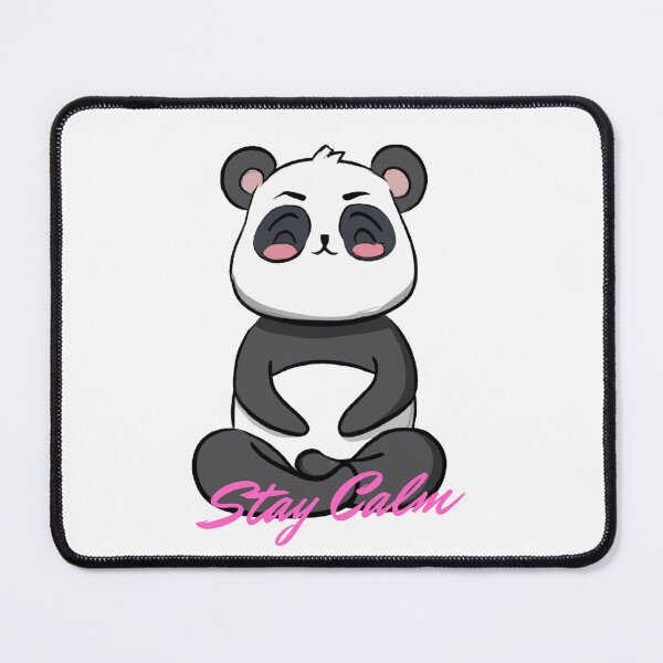 Item preview, Meditating Panda designed and sold by BalletVioletta.