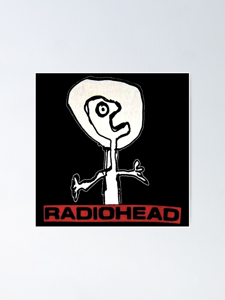 RADIOHEAD バンドポスター Radiohead rock band music Art Deco Kraftpaper poster Home