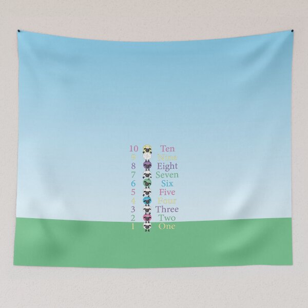 Item preview, Balancing Shelby Sheep | Learn to Count to 10 | Kids Maths designed and sold by Running-Duck.