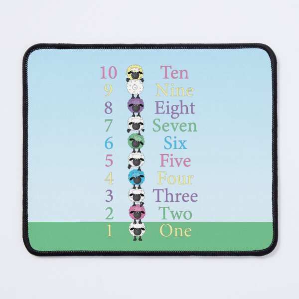 Item preview, Balancing Shelby Sheep | Learn to Count to 10 | Kids Maths designed and sold by Running-Duck.