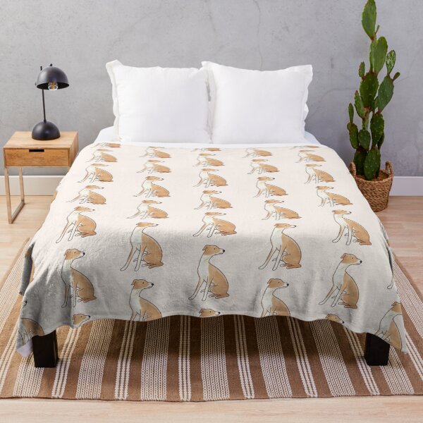 Item preview, Fawn and white italian greyhound designed and sold by Artofmayara.