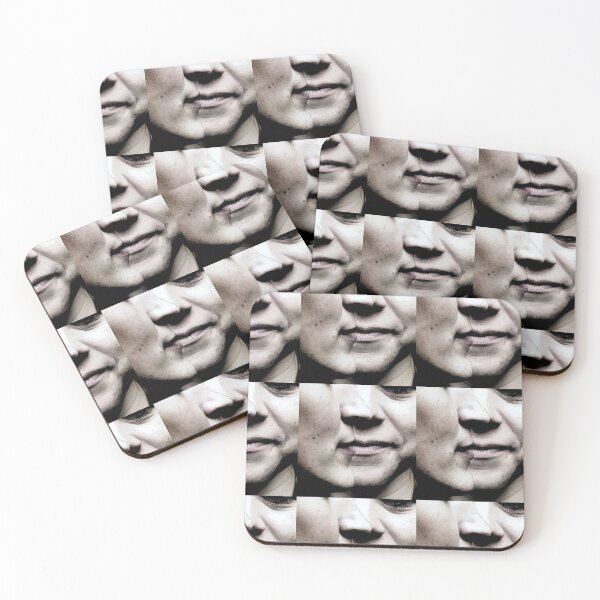 Item preview, Abstract surreal photomontage portrait crossing faces designed and sold by Carré Comme Orange.