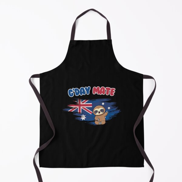 Item preview, Australia G'day Mate Funny Sloth Design designed and sold by MateZone.