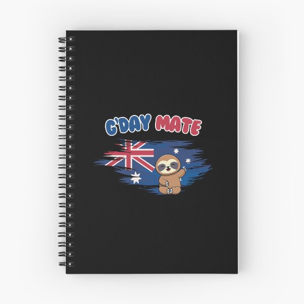 Item preview, Australia G'day Mate Funny Sloth Design  designed and sold by MateZone.