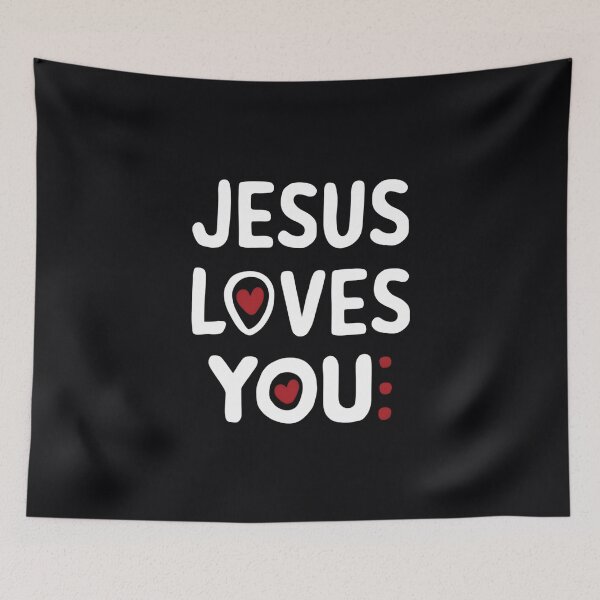 Item preview, Jesus loves you  designed and sold by EternalRock.