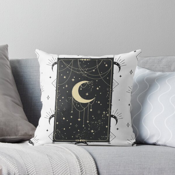 Item preview, Witchy Aesthetic Tarot Card Crescent Moon  designed and sold by WildWoodlandWitch.