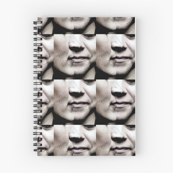Item preview, Abstract surreal photomontage portrait crossing faces designed and sold by Carré Comme Orange.