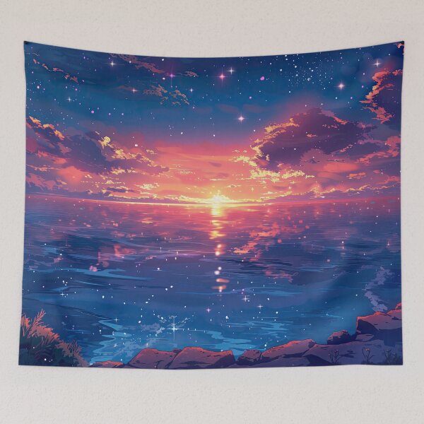 Item preview, Starlit Ocean Horizon designed and sold by KyzArt01.