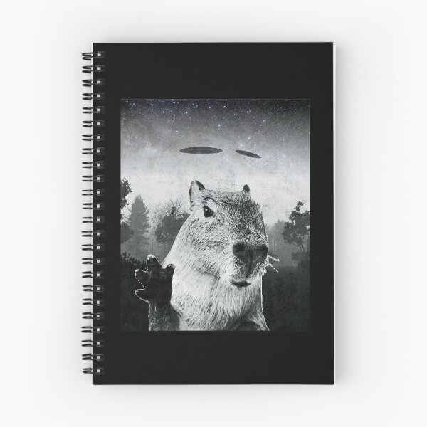 Item preview, Capybara UFO funny graphic design weird art designed and sold by alenaz.
