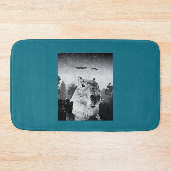 Item preview, Capybara UFO funny graphic design weird art designed and sold by alenaz.