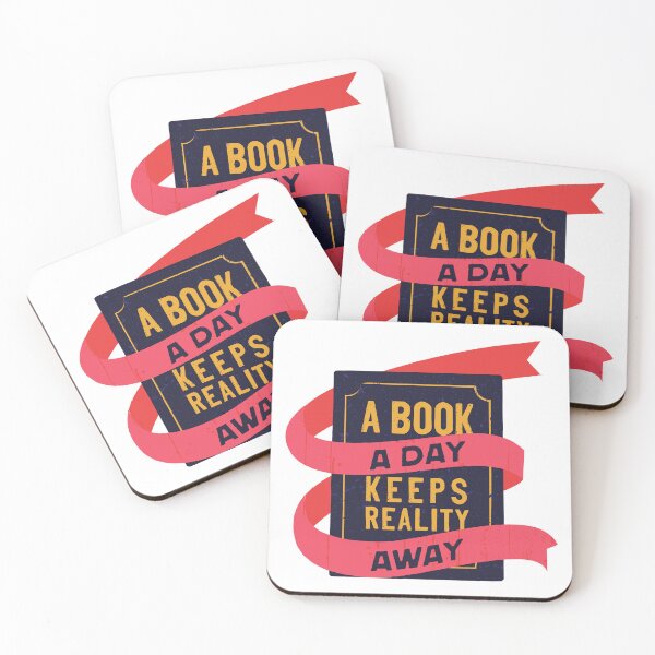 Item preview, A Book a Day Keeps Reality Away designed and sold by AnceUmalasa.