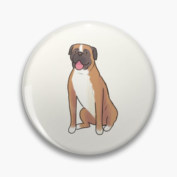 Item preview, perro boxer designed and sold by Artofmayara.