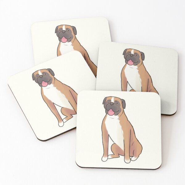 Item preview, perro boxer designed and sold by Artofmayara.