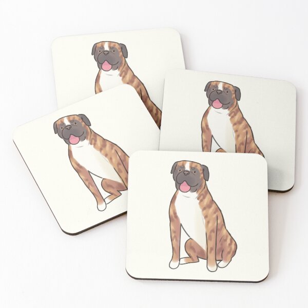 Item preview, Boxer dog illustration  designed and sold by Artofmayara.