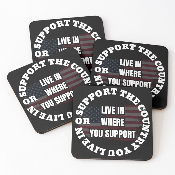 Item preview, Support The Country You Live In or Live In Where You Support BACK designed and sold by Minimalismat.